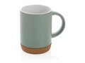 Ceramic mug with cork base 25