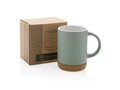 Ceramic mug with cork base 30