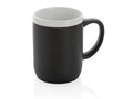 Ceramic mug with white rim 1