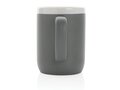 Ceramic mug with white rim 10