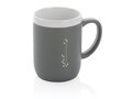 Ceramic mug with white rim 12