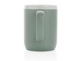 Ceramic mug with white rim 22