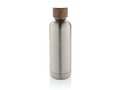 Wood RCS certified recycled stainless steel vacuum bottle 10