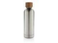 Wood RCS certified recycled stainless steel vacuum bottle 9