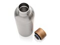 Wood RCS certified recycled stainless steel vacuum bottle 8