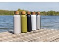 Wood RCS certified recycled stainless steel vacuum bottle 5