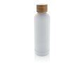 Wood RCS certified recycled stainless steel vacuum bottle 17