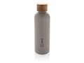 Wood RCS certified recycled stainless steel vacuum bottle 31