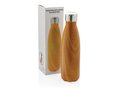 Vacuum insulated bottle with wood print - 500 ml 10