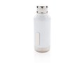 Leak proof vacuum bottle with logo plate - 500 ml 12