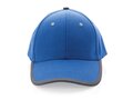 Impact AWARE™ Brushed rcotton 6 panel contrast cap 280gr 36