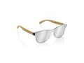 Prism RCS recycled plastic sunglasses with bamboo frame 1