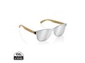 Prism RCS recycled plastic sunglasses with bamboo frame