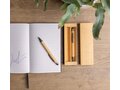 FSC® bamboo modern pen set in box 5