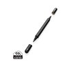 Swiss Peak Storm RCS recycled aluminum dual tip pen