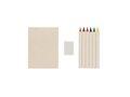 Micki GRS infinity 6pc coloring pencil set with notepad 1