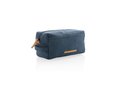Canvas toiletry bag PVC free 13