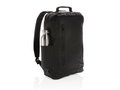 Fashion black 15.6" laptop backpack PVC free 5