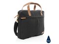 Impact AWARE™ 16 oz. recycled canvas laptop bag 8