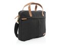 Impact AWARE™ 16 oz. recycled canvas laptop bag 13