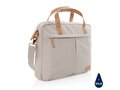 Impact AWARE™ 16 oz. recycled canvas laptop bag 15