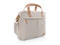 Impact AWARE™ 16 oz. recycled canvas laptop bag 20