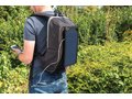 Solar panel power hiking backpack PVC free 10