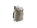 Canvas laptop backpack PVC free 1