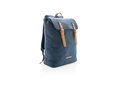 Canvas laptop backpack PVC free 11