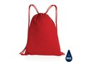 Impact AWARE™ Recycled cotton drawstring backpack 145g 14