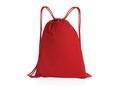 Impact AWARE™ Recycled cotton drawstring backpack 145g 16