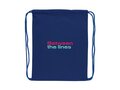Impact AWARE™ Recycled cotton drawstring backpack 145g 21