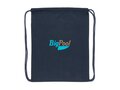 Impact AWARE™ Recycled cotton drawstring backpack 145g 34
