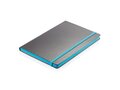 Deluxe hardcover A5 notebook with coloured side 11