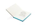 Deluxe hardcover A5 notebook with coloured side 13