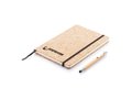 A5 notebook with bamboo pen including stylus 8