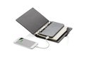 Standard notebook with detachable 4.000 mAh powerbank 8