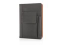 Notebook with phone pocket 4