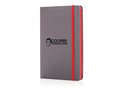 Deluxe fabric notebook with coloured side 17