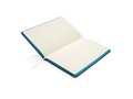 Deluxe fabric notebook with coloured side 9