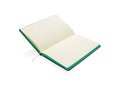 Deluxe fabric notebook with coloured side 4
