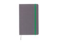 Deluxe fabric notebook with coloured side 5