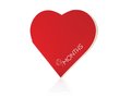 Heart shaped notebook 1