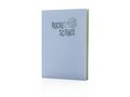 Deluxe fabric 2-in-1 A5 notebook ruled & plain 23