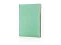 Deluxe fabric 2-in-1 A5 notebook ruled & plain 15