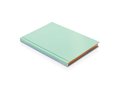 Deluxe fabric 2-in-1 A5 notebook ruled & plain 17