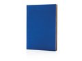 Deluxe fabric 2-in-1 A5 notebook ruled & plain 12