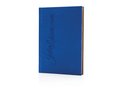 Deluxe fabric 2-in-1 A5 notebook ruled & plain 13