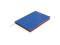 Deluxe fabric 2-in-1 A5 notebook ruled & plain 1