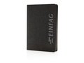 Deluxe fabric notebook with black side 17